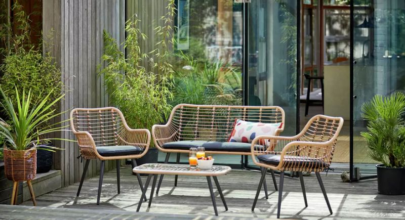 I bought this £250 garden furniture set and it transformed my .