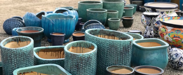Tips for Filling Large Garden Pots - Pam's Greenhous