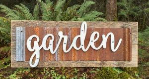 Wood Signs Garden Sign Wooden Signs Garden Signs Rustic | Et