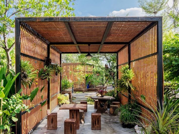 36 Amazing Garden Structure Design Ideas | Outdoor pergola, Modern .