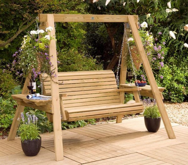 Garden Swings: The Enchanting Element in Your Backyard | Garden .