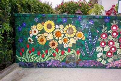 Pin by Jane Shute on Mosaic | Mosaic flowers, Mosaic wall art .