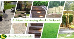 8 Unique Hardscaping Ideas for Backyards - Green Gold Landscaping I