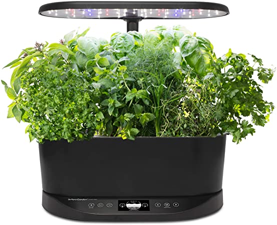 Amazon.com : AeroGarden Bounty Basic Indoor Hydroponic Herb Garden .