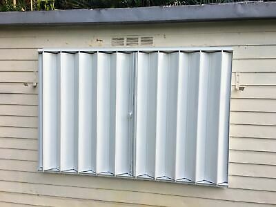 53X64 DIY Hurricane Accordion Shutters - Do it yourself and save a .