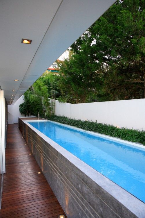 Unusual Outdoor Swimming Pool Designs | Modern pools, Pool houses .