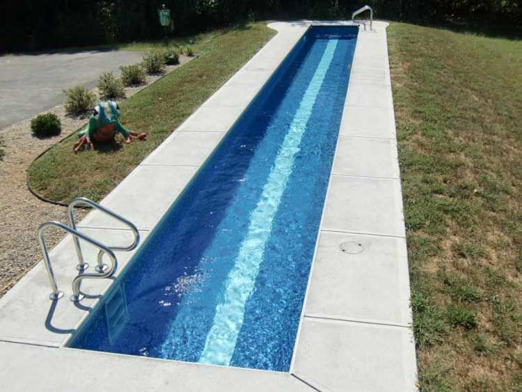 Vinyl liner lap pool | Lap pools backyard, Cool swimming pools .
