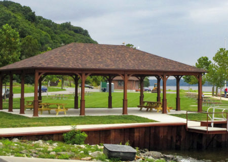 Large Wood Pavilions - Creative Gazeb