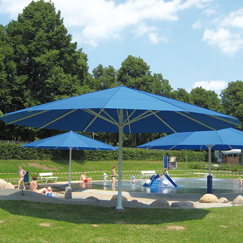 Giant: Extra large Patio Umbrellas ( Type TL / TLX ) - CADdetai