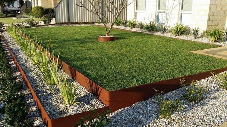 Metal edging ideas – garden landscape edging advantag