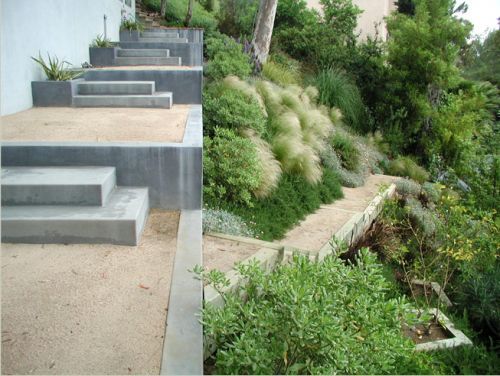 Image result for modern hillside landscape | Modern landscaping .