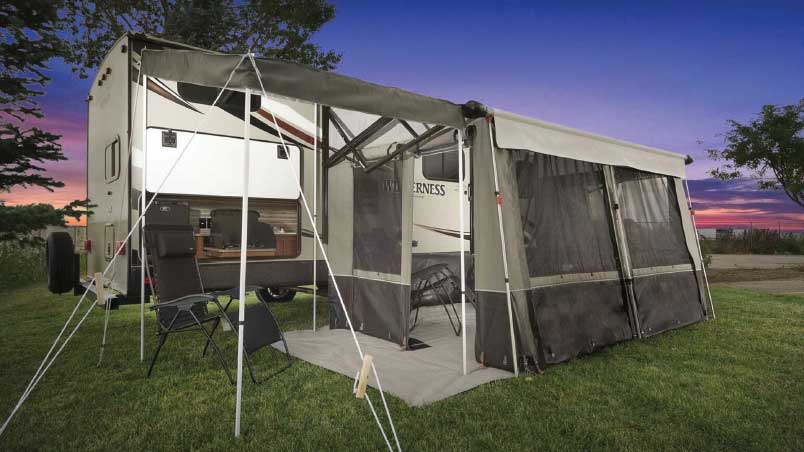 Outdoor Solutions for Awnings: RV Awning Accessories | Trailer Li