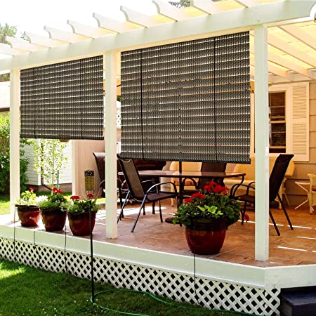 Amazon.com: TANG Exterior Roller Shade Roll up Shade for Patio .