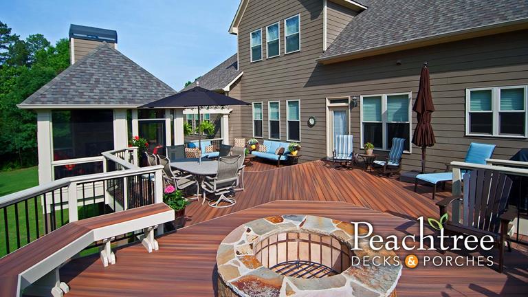 Atlanta decks, porches and outdoor living spaces | Peachtree Decks .