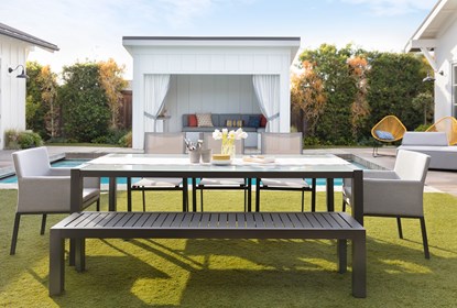 Ravelo Outdoor Dining Table | Living Spac
