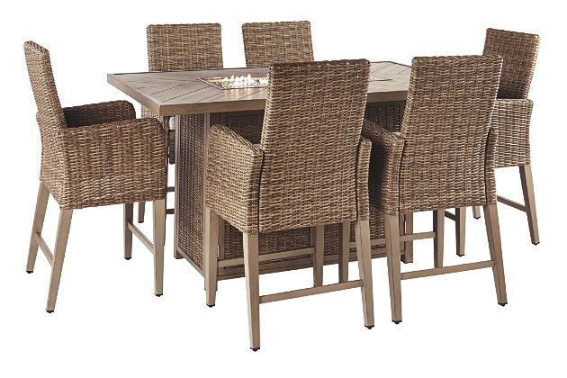 Beachcroft Outdoor Dining Table and 6 Chairs | Ashley Furniture .