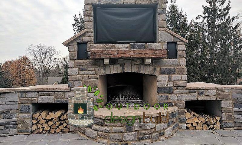Outdoor Fireplace www.outdoordesignbuild.com | Outdoor Design Bui