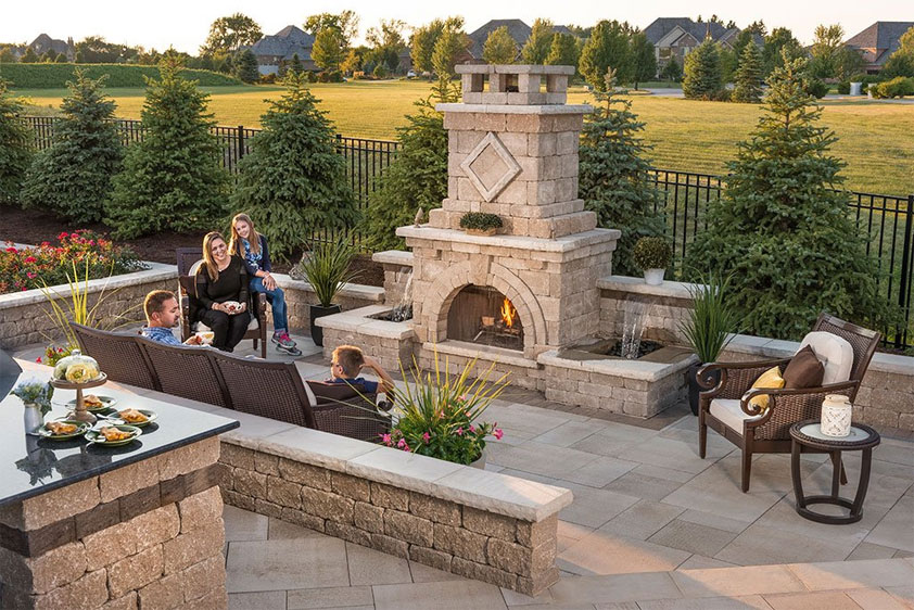 Outdoor Fireplace Design Ideas: Getting Cozy with 10 Designs | Unilo