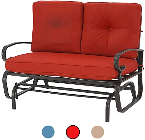 Amazon.com : Incbruce Outdoor Swing Glider Rocking Chair Patio .