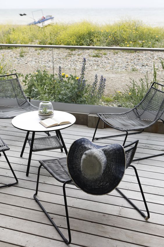 Outdoor chairs - Elba Lounge chair (for in- and outdoor use .