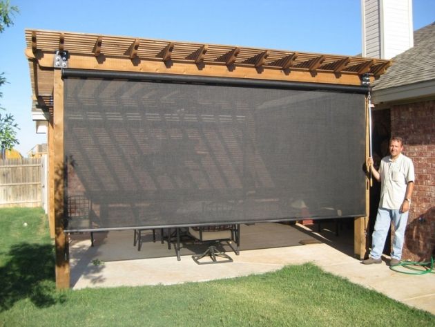 privacy screen patio | OUTDOOR SPACES – Beat the Heat's patio .