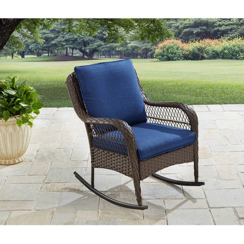 Better Homes & Gardens Colebrook Outdoor Rocking Chair - Walmart .