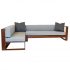 Brazza Outdoor Sectional Sofa | Chairi
