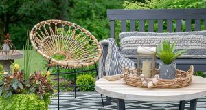 Sophisticated Bohemian Outdoor Setting – Hallstrom Home | Bohemian .