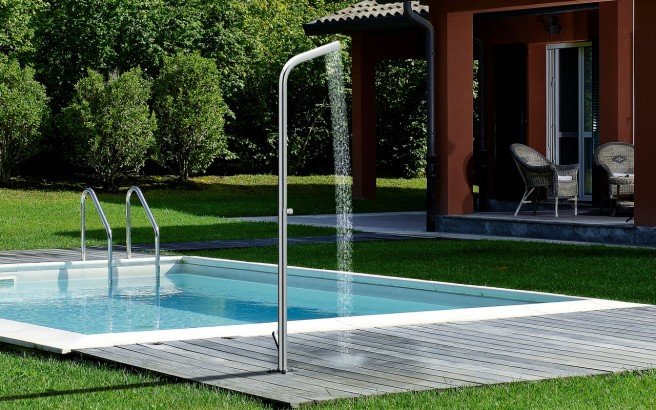 ᐈLuxury 【Aquatica Gamma-515 Freestanding Outdoor Shower】 Best .