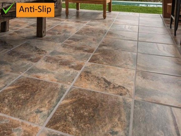 Kenya Anti Slip Kilimanjaro Tile | Tile floor, Flooring, Outdoor til