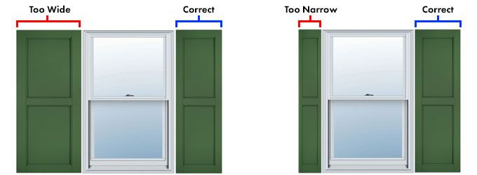 How to Measure for Exterior Shutters | Shutters exterior, Outdoor .