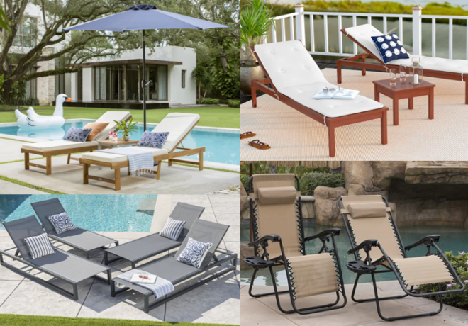 Patio Accessories Up to 70% Off (Chaises, Umbrellas & Lounge .