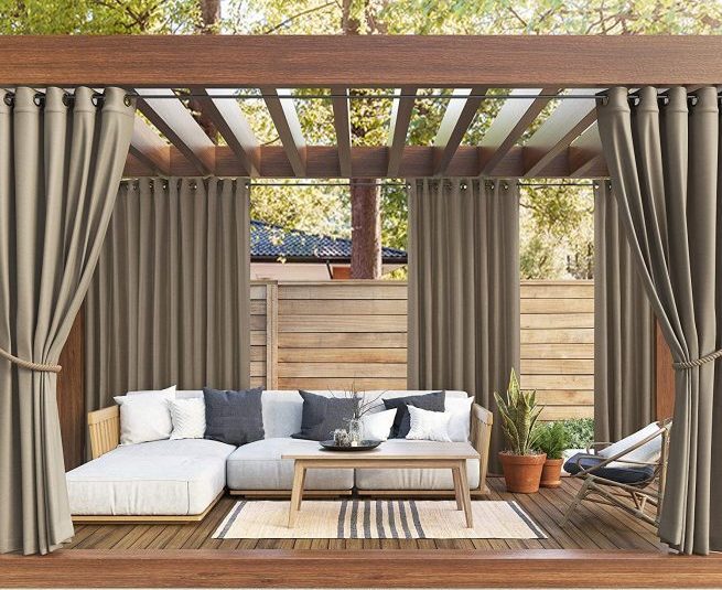 The Best Outdoor Patio Curtains for Your Backyard in 2020 | S