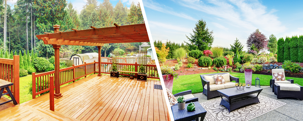 Deck vs. Patio: Which One is Right for You? | New American Fundi