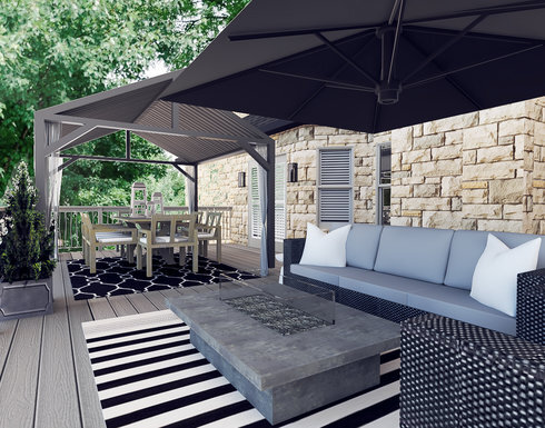 Modern patio Design Ideas | Decoril