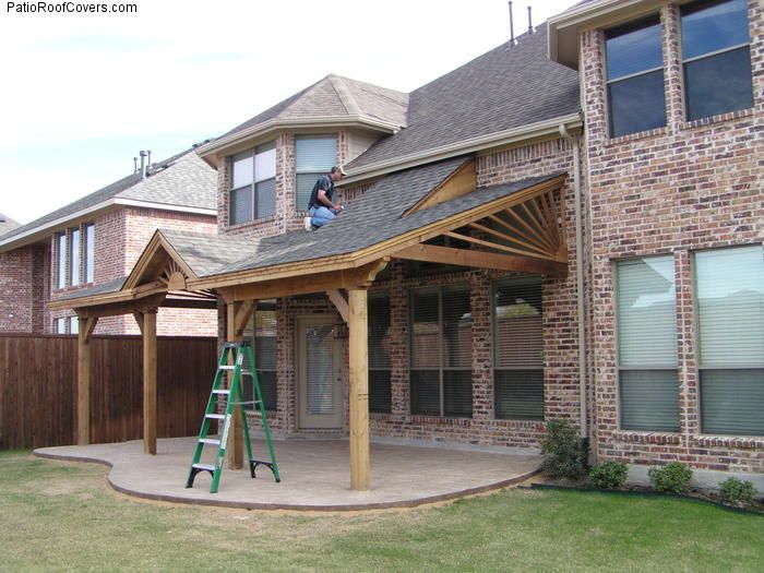Covered Patio Roof Ideas | PatioRoofCovers.com | Roof design .