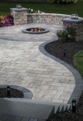Patio Paver Patterns & Design: Trends in Paver Laying Patterns .