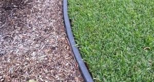 Recycled Plastic Garden Edging Adelaide 200mm High Black Recycled .
