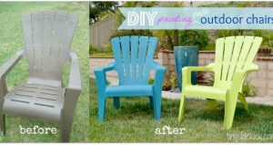 How to Paint Plastic Outdoor Chairs | Outdoor chairs, Painting .