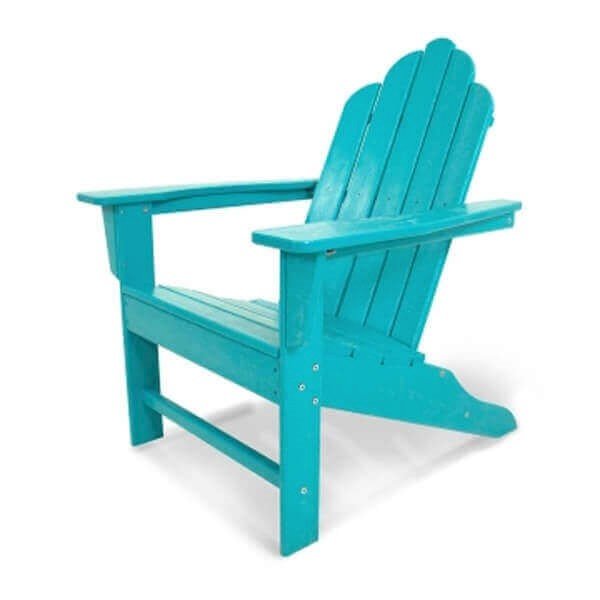 Long Island Adirondack Recycled Plastic Patio Chair from Polywood .