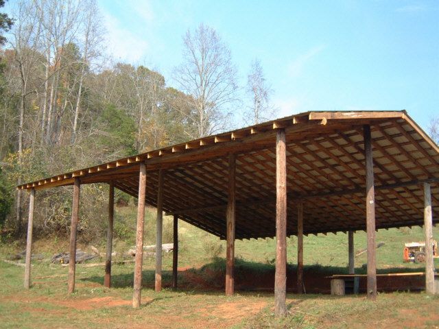 Eco Snippets » How To Build An Inexpensive Pole Barn | Pole barn .