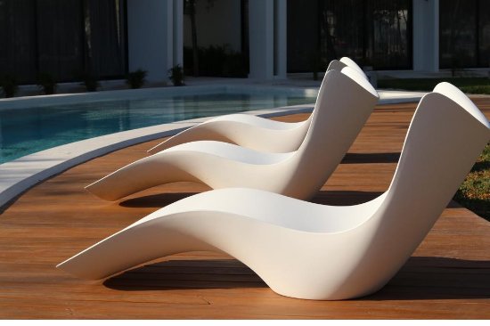 Designer pool furniture - Picture of Central Park, Tulum - Tripadvis
