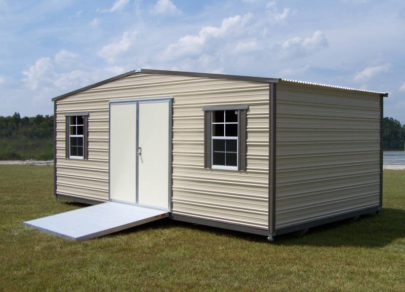 Thrifty Aluminum Buildings BTHS10x12 Standard Style Metal Portable .
