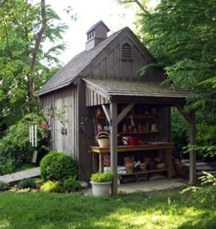 10 "Style Setting" Garden Sheds | Wood shed, Shed, Garden sh