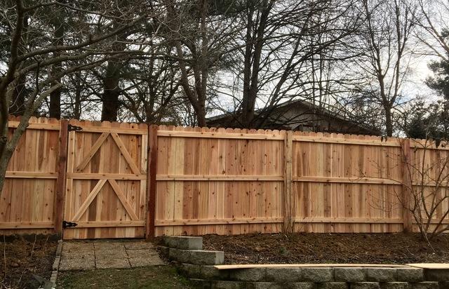 Fence & Deck Depot Photo Album - Wood Privacy Fence - Columbia .