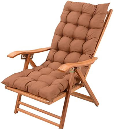 Amazon.com : Reclining Garden Chair Armchair with Padded Cushion .