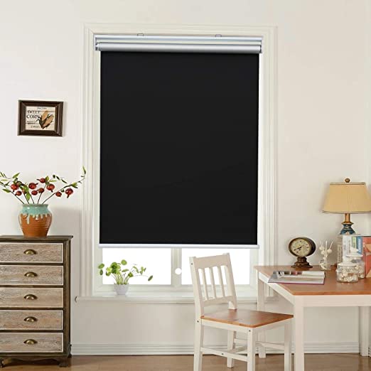 Amazon.com: HOMEDEMO Window Blinds and Shades Blackout Roller .