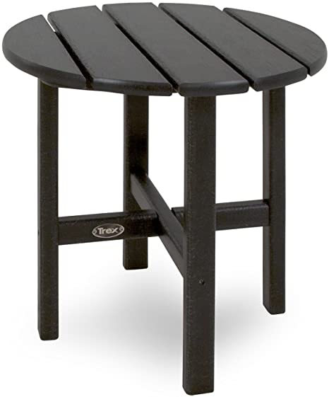 Amazon.com : Trex Outdoor Furniture Cape Cod Round 18-Inch Side .