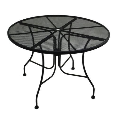 Backyard Creations® Wrought Iron Round Dining Patio Table at Menards