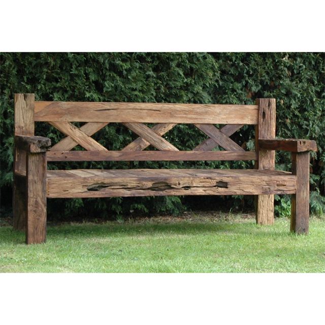 Bagoes Teak Furniture | Rustic outdoor benches, Wood bench outdoor .